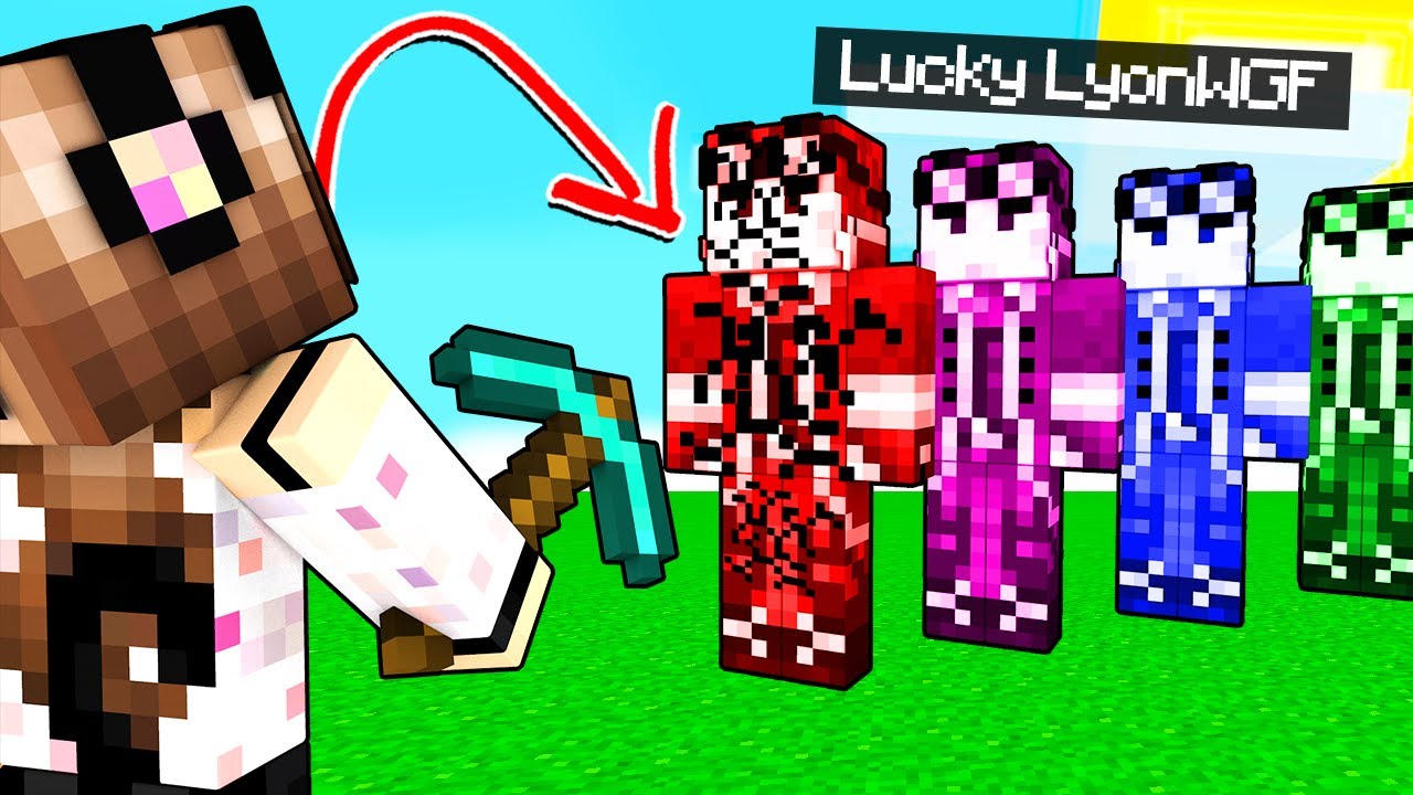 NON APRIRE IL LUCKY LYON SFORTUNATO SU MINECRAFT!!