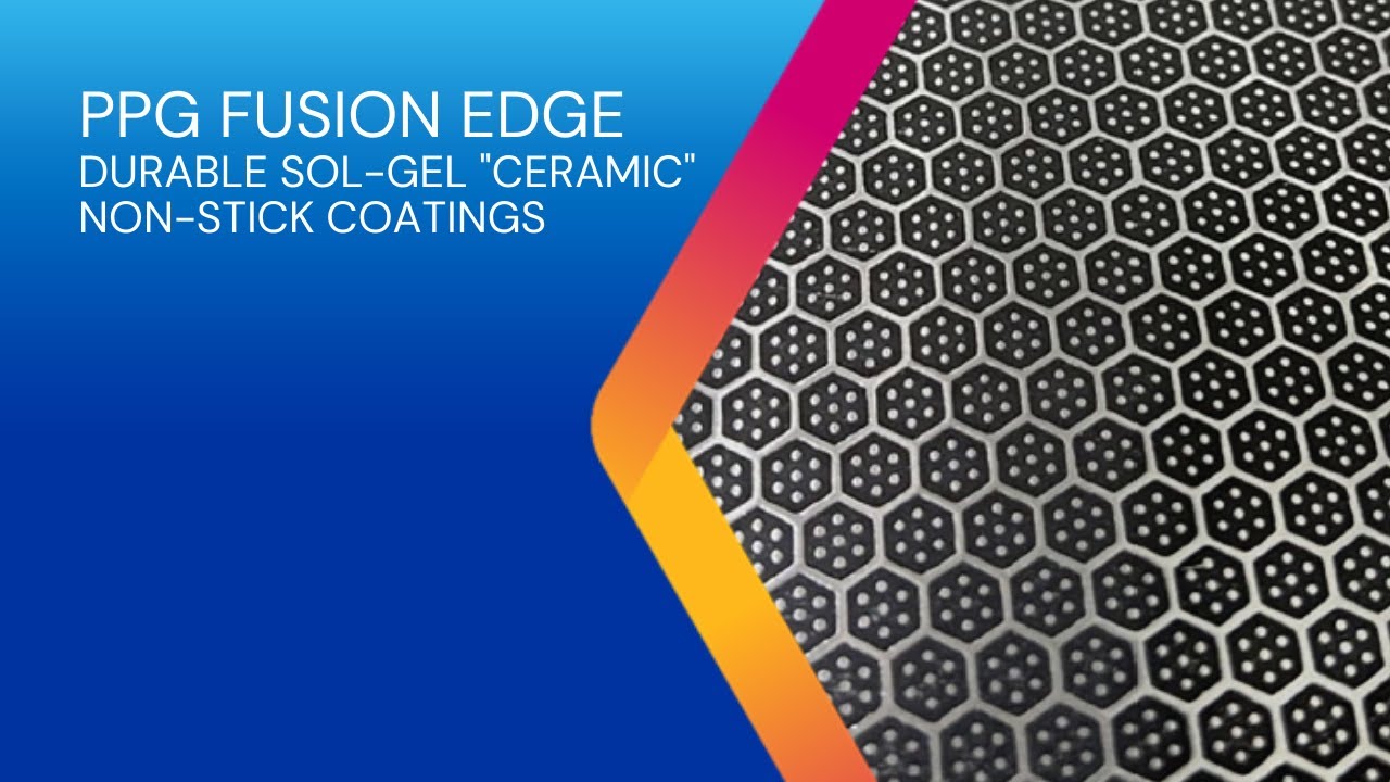PPG’s recommended application process for Fusion® Edge non-stick coating