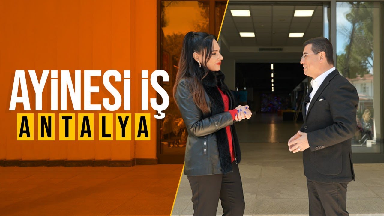 Ayinesi İş I AK Parti Antalya Büyükşehir Belediye Başkan Adayı Hakan Tütüncü