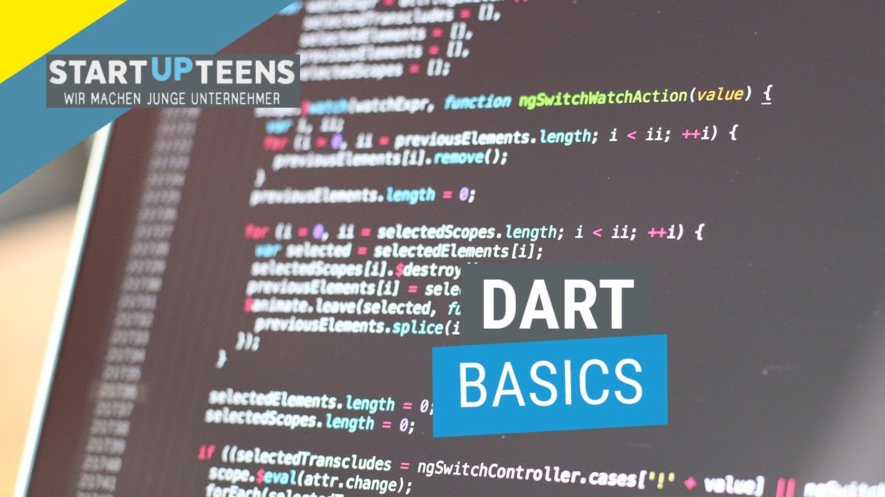 Dart Basics - Einfache Programmierkonzepte (Flutter Tutorial #14)