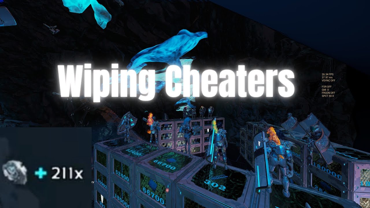 WIPING THE BIGGEST CHEATERS OFF THE CLUSTER | A4K x Gong Gong | Ark Official Ascended PVP