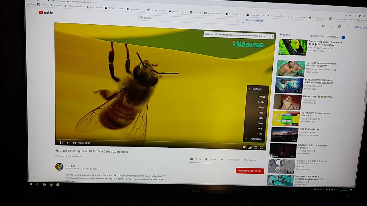 Monitor dell u2718q 12/11/2018