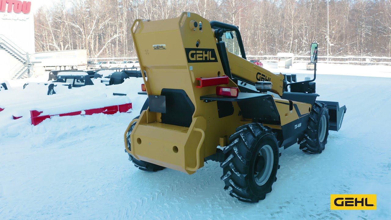 Проморолик Manitou Group: Телескопический погрузчик GEHL TX 408