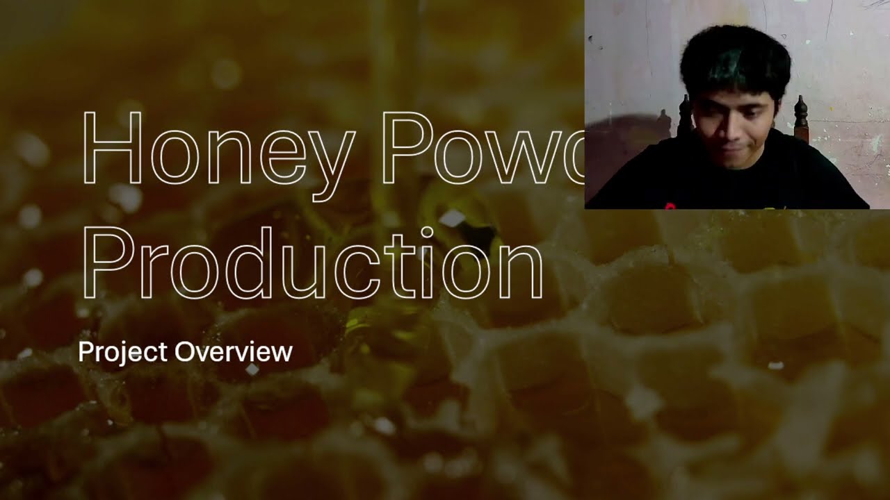 HONEY POWDER PRODUCTION- Project overview