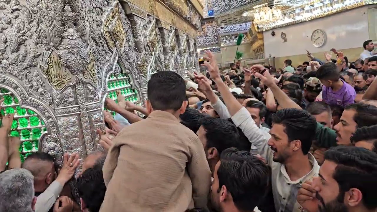 كربلاء الحسين الخميس  ليله الجمعه