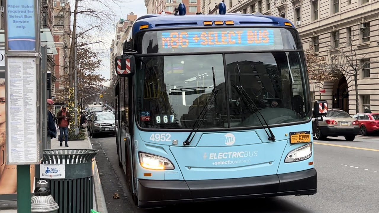 MTA: NovaBus LFSA, New Flyer XD60, XE60 action on the M86 SBS