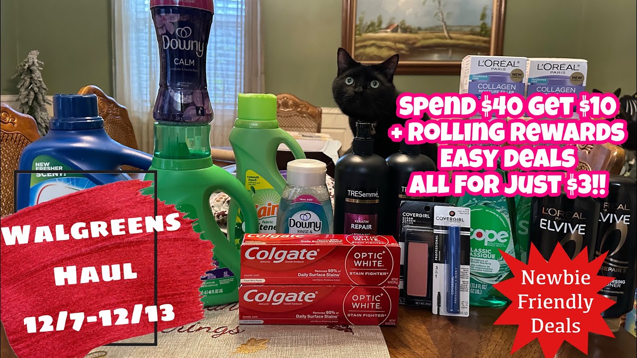 WALGREENS HAUL 12.07&ndash;13.12 | ДЛЯ НОВИЧКОВ | ПЛАТНЫЕ НАГРАДЫ + СЦЕНАРИИ ДЛЯ УСКОРЕНИЯ РАСХОДОВ | В...