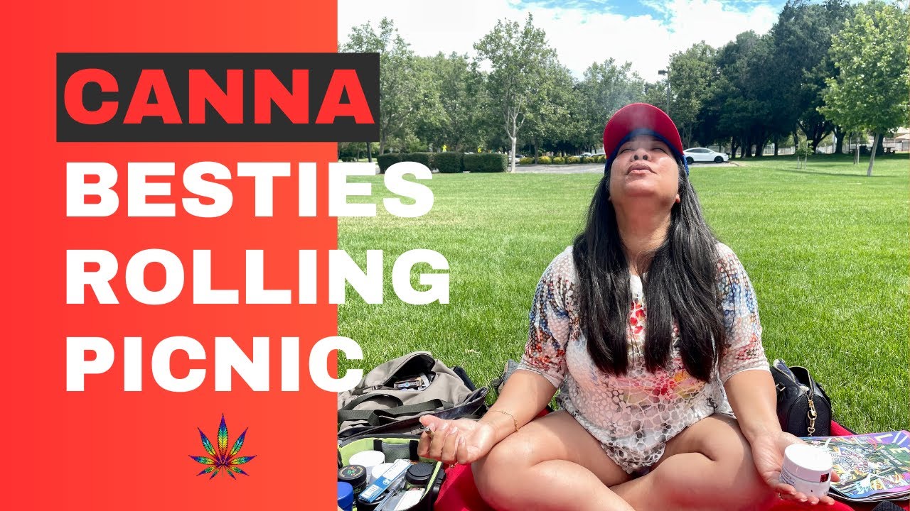 Canna Besties Cone Rolling Picnic & CGO LYFSTYLES Mini Hash Holes 🔥💨💚
