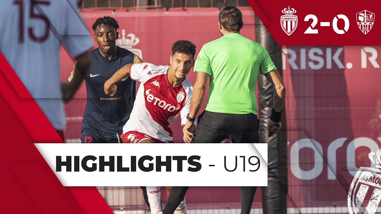 AS Monaco 2-0 AC Ajaccio - U19 - 10ème journée