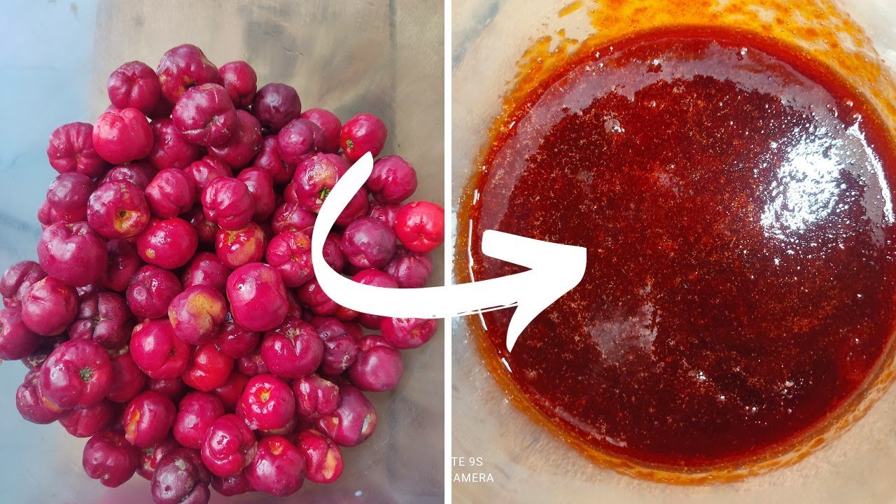 COMO FAZER GELEIA DE ACEROLA?