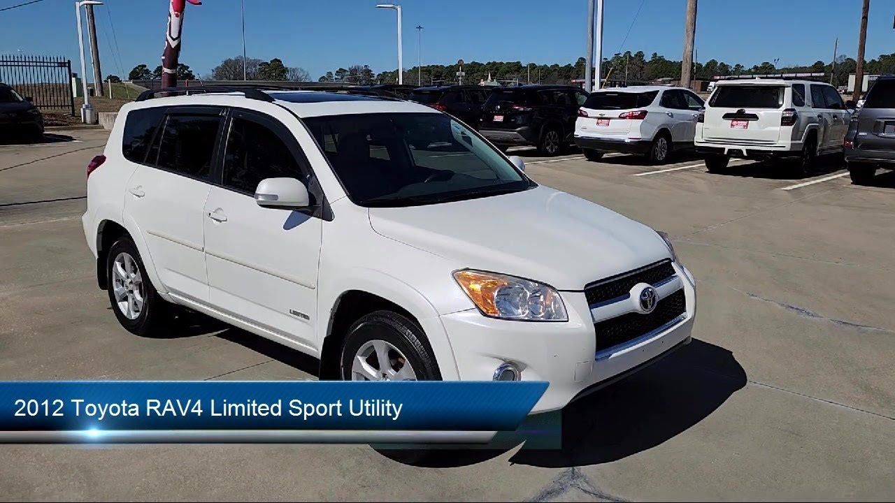 2012 Toyota RAV4 Limited Sport Utility Shreveport  Mt. Pleasant  Longview  Tyler  Hot Springs