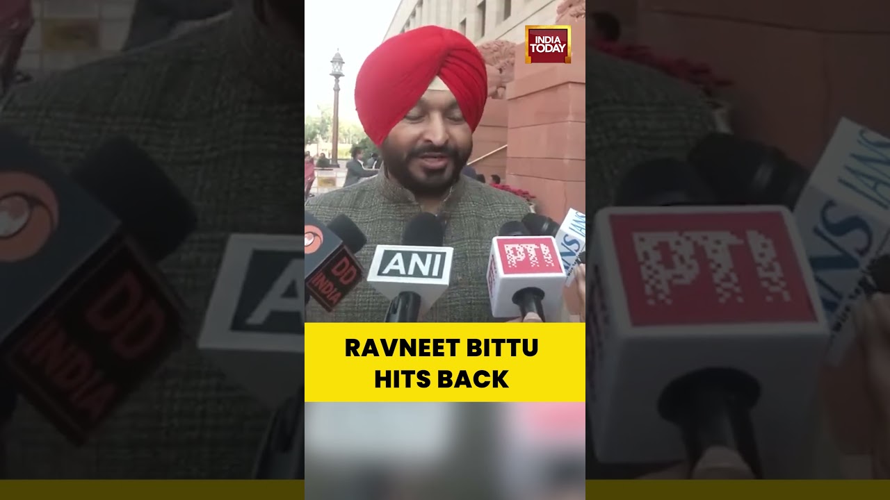 Ravneet Bittu Hits Back at Rahul Gandhi, Slams Congress Over Punjab and PM Remarks