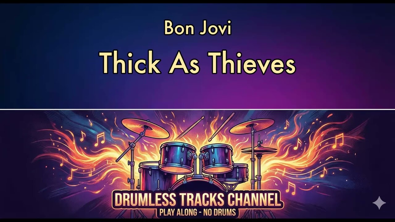 Bon Jovi - Thick As Thieves - Drumless