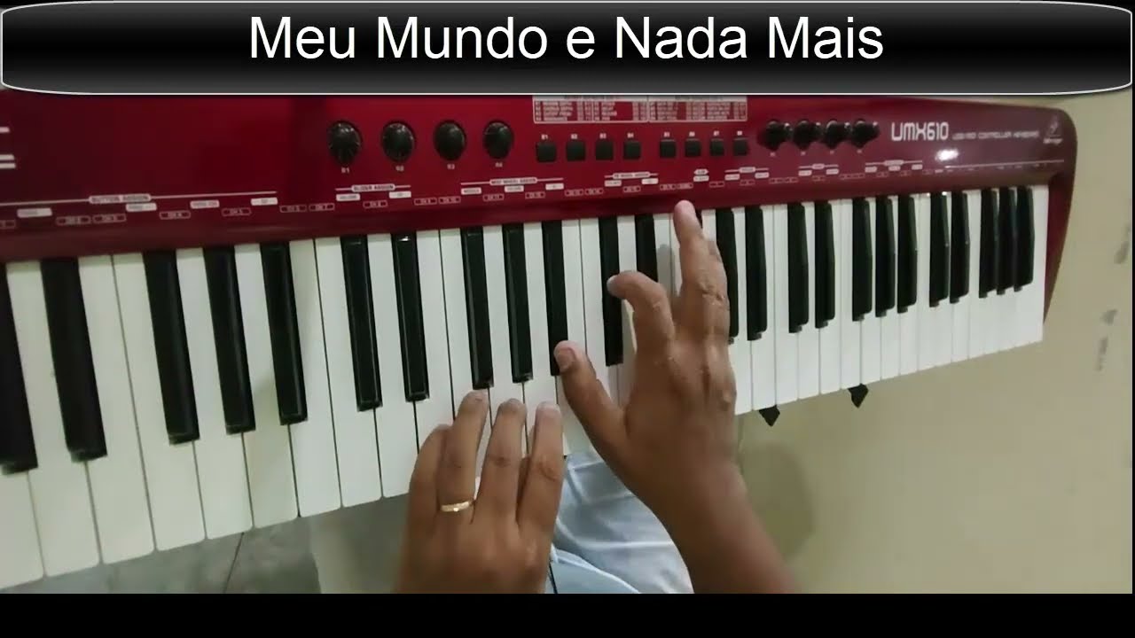 Meu Mundo e nada Mais Piano cover (Guilherme Arantes)