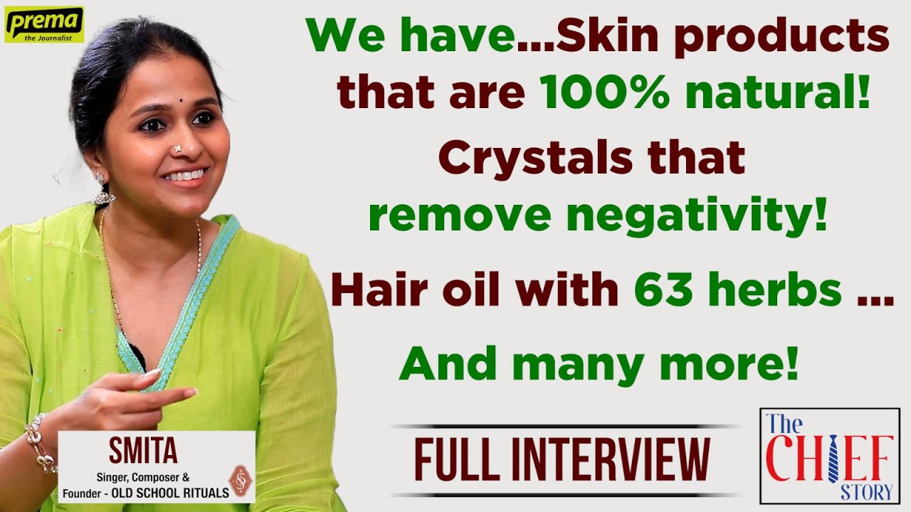 Smita | Singer, Composer & Founder, Old School Rituals | The CHIEF Story #25 | Full Interview