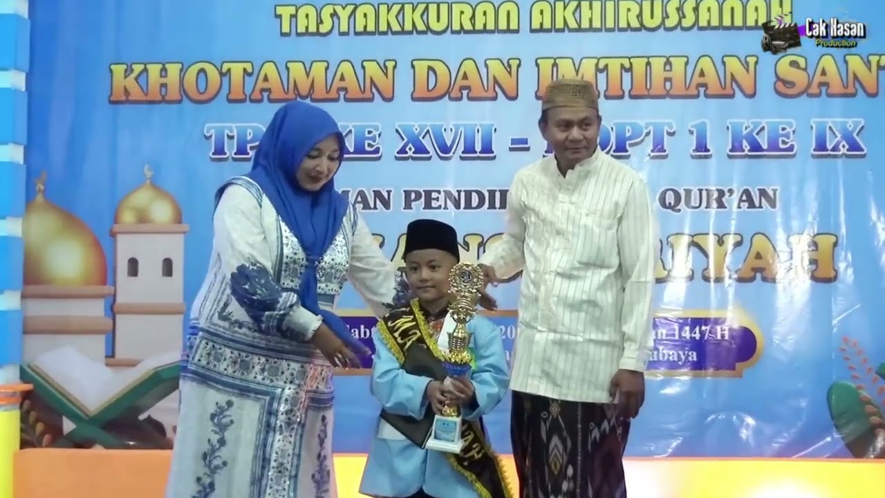 Penyerahan Ijazah dan Hadiah Prestasi Siswa | Khotaman dan Imtihan Santri TPQ Al Manshuriya