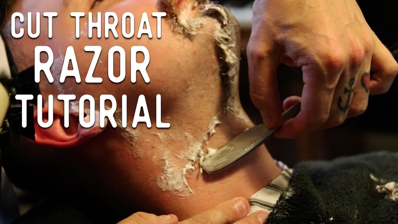 Cut Throat Razor Shave Tutorial - Traditional Barbershop Shave