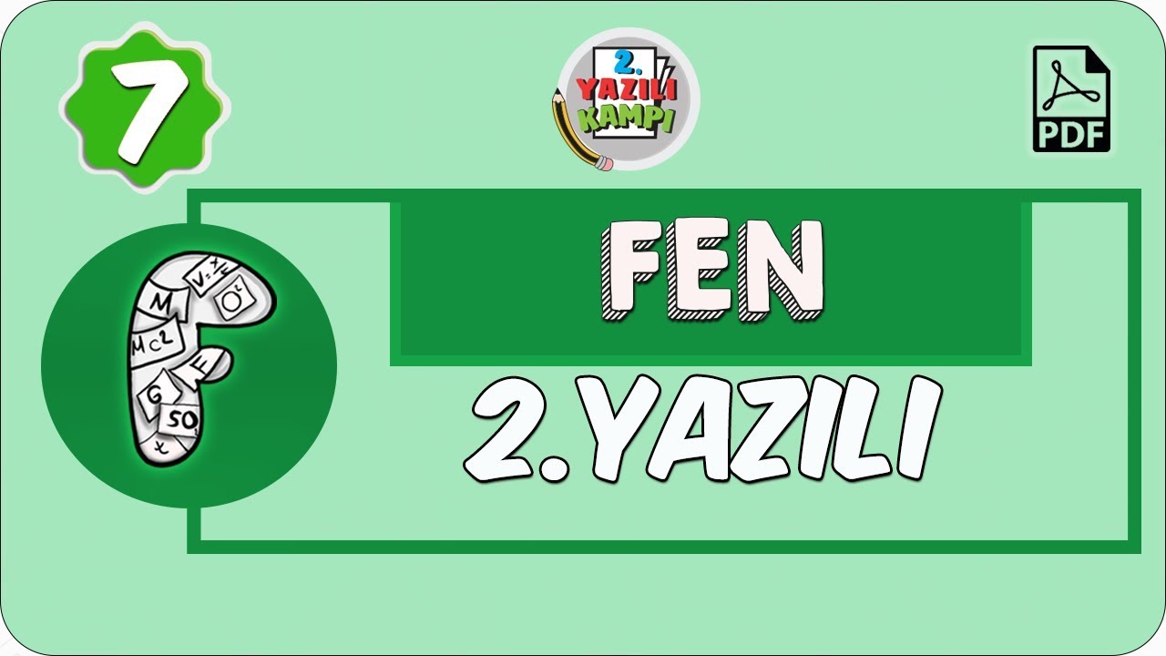 7. Sınıf Fen | 1. Dönem 2. Yazılıya Hazırlık