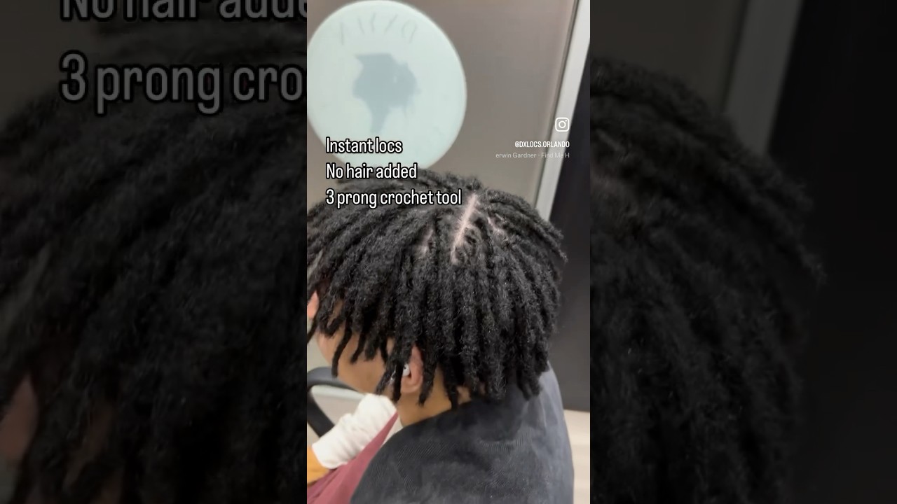 Instant locs 🔥