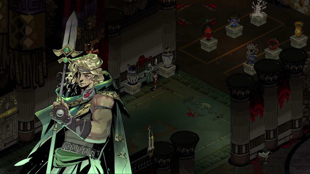 Achilles on Theseus mask - HADES