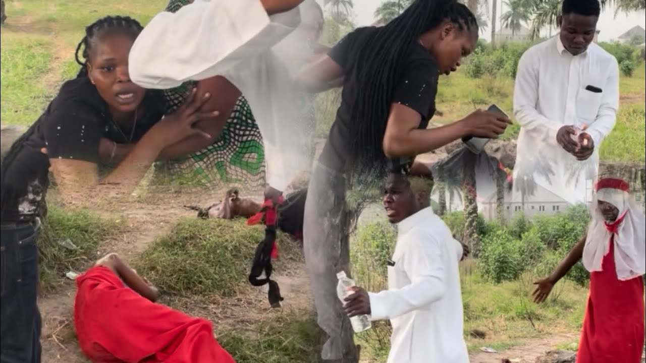 God use prophet gift to save this woman which her evil husband and child was trying to kill 