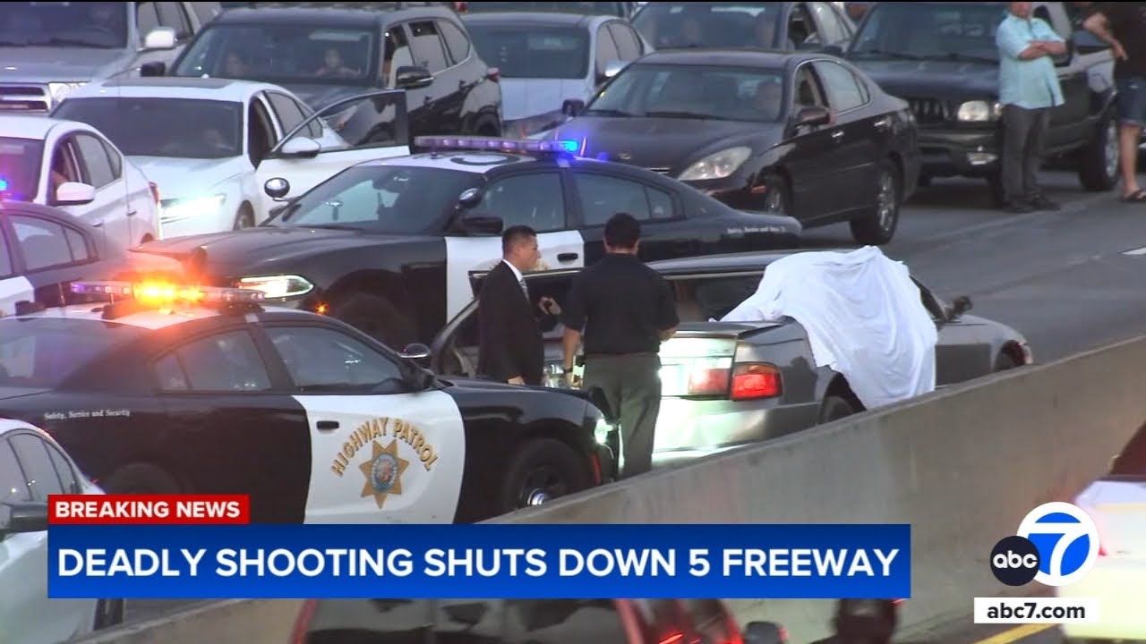 2 killers on the run after deadly 5 Freeway shooting. Here's what we know