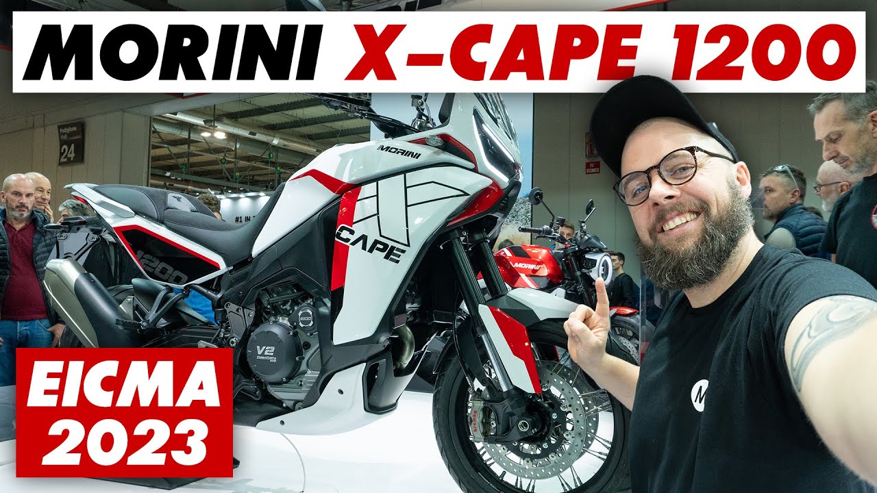 Представлен новый Moto Morini X-Cape 1200 2024 года! EICMA 2023