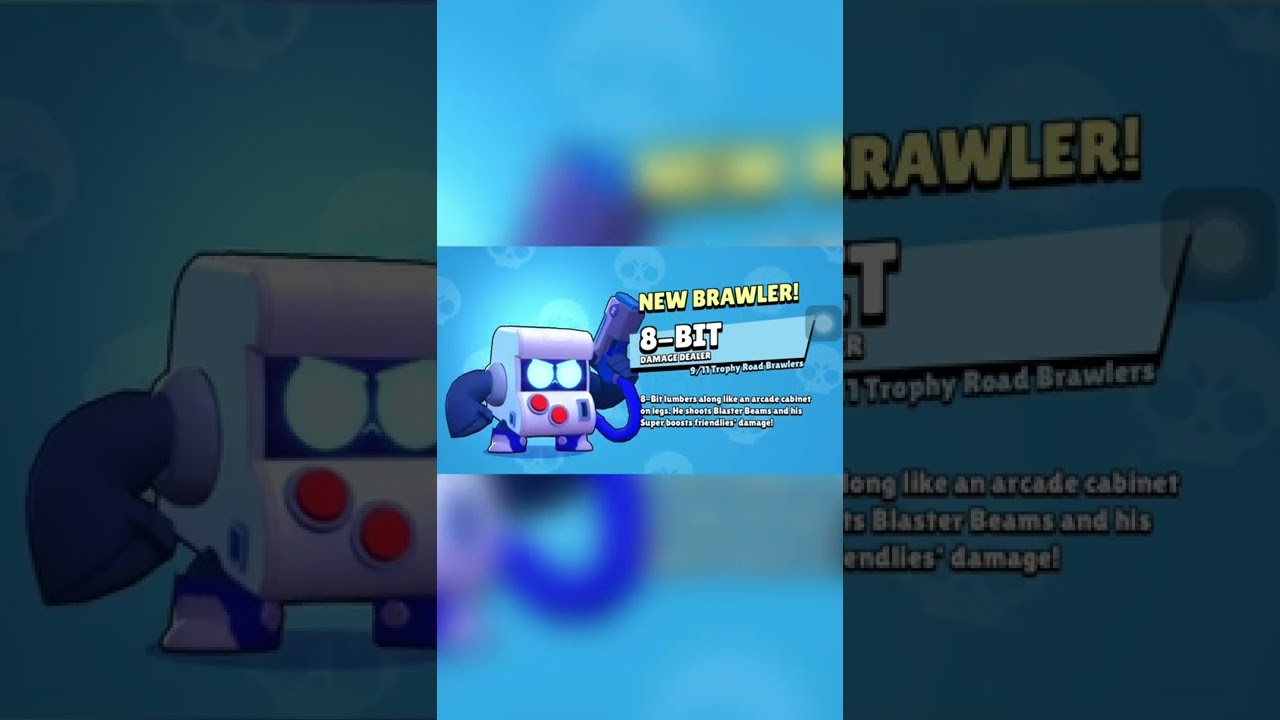 Unlock 8-BIT Cup-6000 :Brawl stars