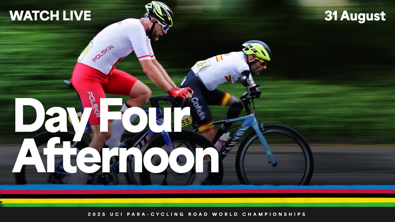 LIVE - Day Four Individual Road Races (Afternoon) | 2025 UCI Para-cycling Road World Championships