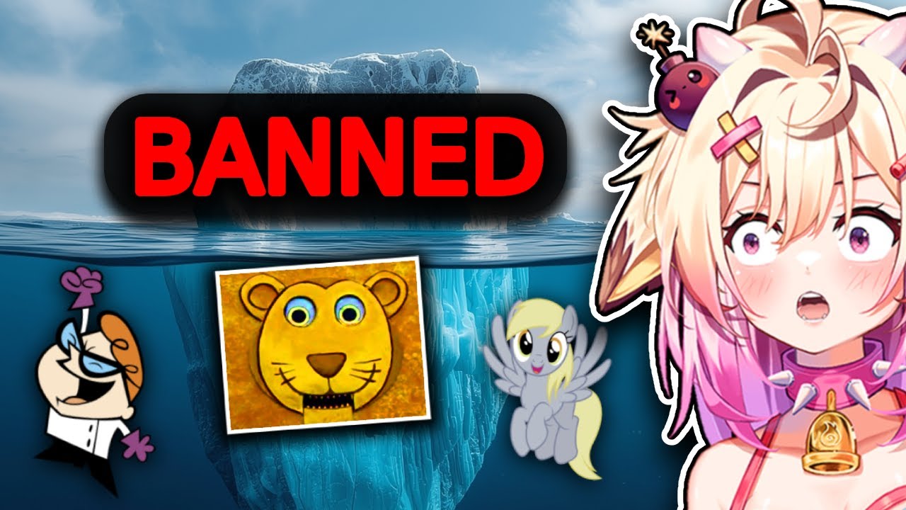 Почему эти мультфильмы были запрещены! | Реакция Rosiebellmoo