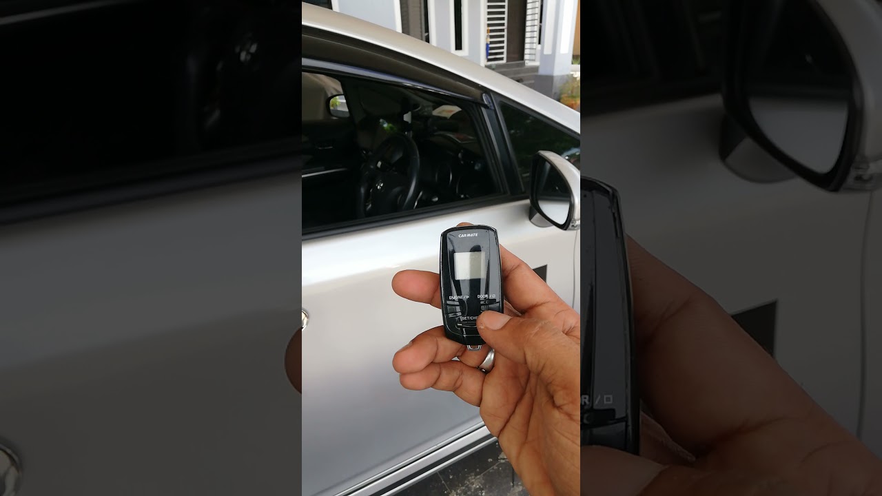 Carmate engine starter lock/unlock function