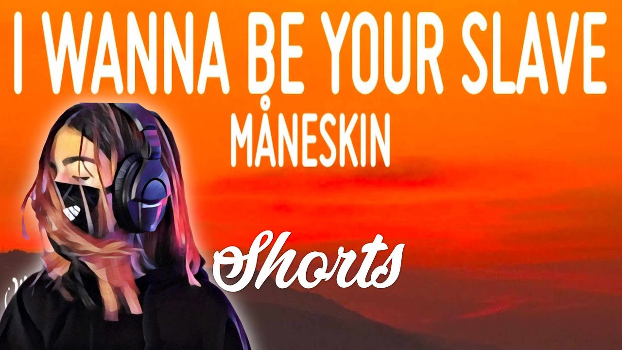I Wanna Be Your Slave DRUM COVER #shorts