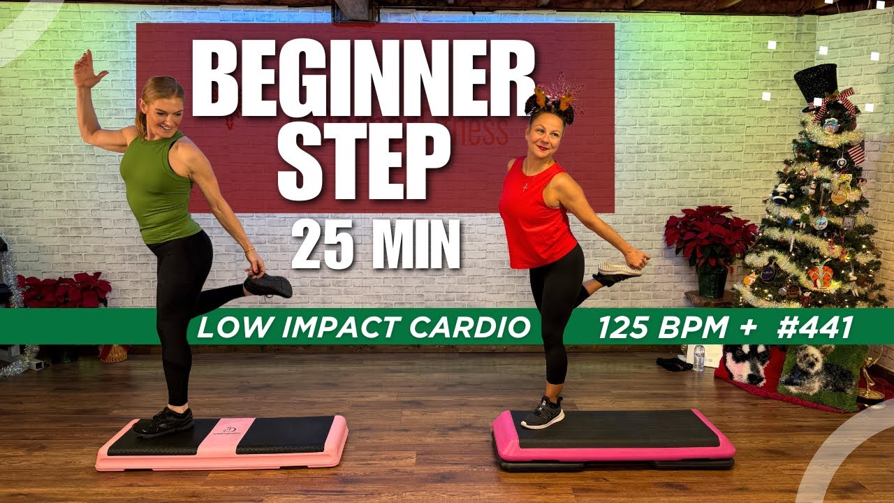 25-Min Step Aerobics for Beginners: No Experience Needed!