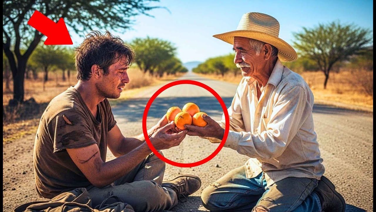Un anciano le dio frutas a un forastero hambriento… Al día siguiente, albañiles remodeló su casa