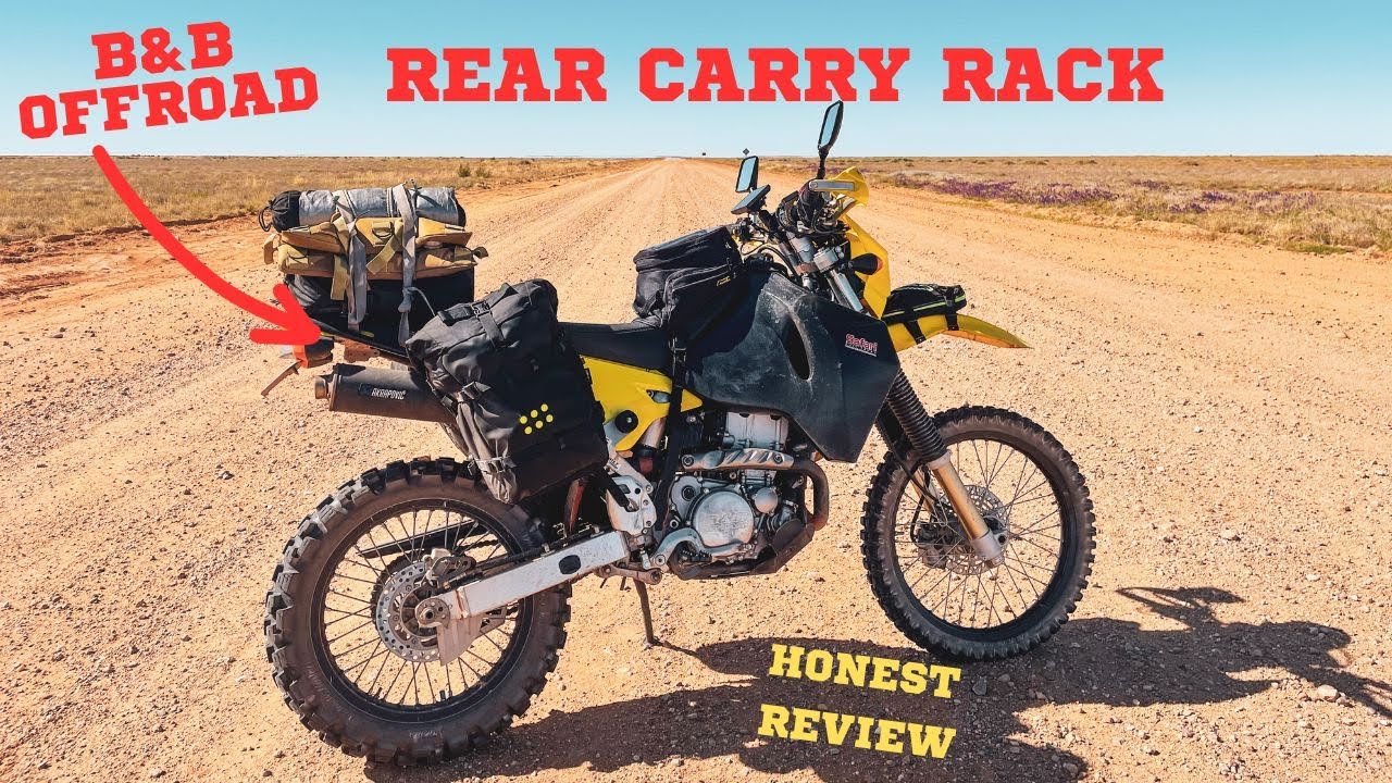 B&B OFFROAD REAR RACK | HONEST REVIEW | DRZ400E