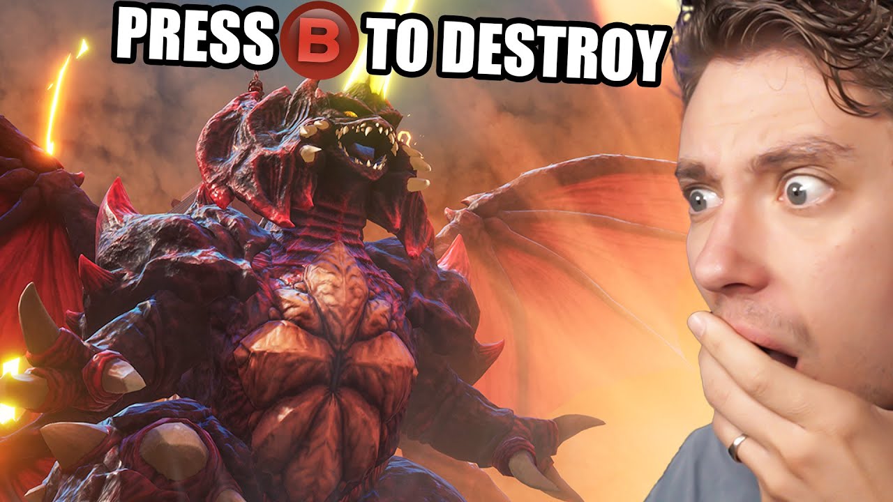 Destoroyah против МИРА в GIGA BASH