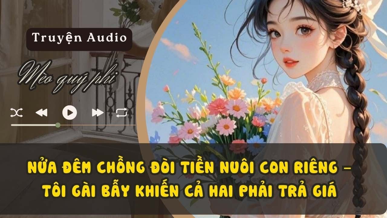 NỬA ĐÊM CHỒNG ĐÒI TIỀN NUÔI CON RIÊNG – TÔI GÀI BẪY KHIẾN CẢ HAI PHẢI TRẢ GIÁ #meoquyphi