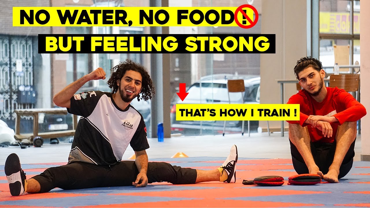 A Day In Ramadan as a PRO Athlete ⎮ Good Training Without Eating & Drinking For More than 15 Hours