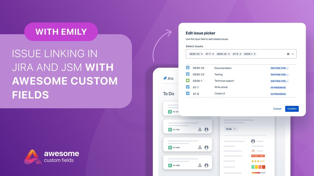Как связывать задачи в Jira и расширять их возможности с помощью настраиваемых полей
