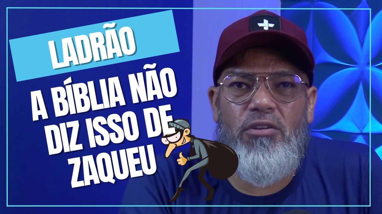 ZAQUEU NÃO ERA LADRÃO | PR PAULO NASCIMENTO | FALANDO DE BÍBLIA