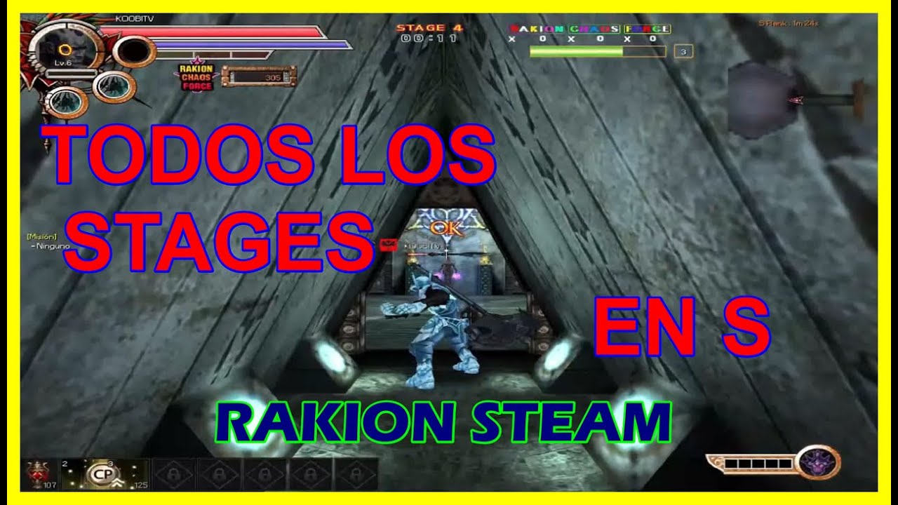 TODOS LOS STAGES DE RAKION STEAM EN S