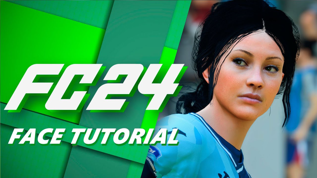 FC 24  FEMALE CHARACTER CREATION
