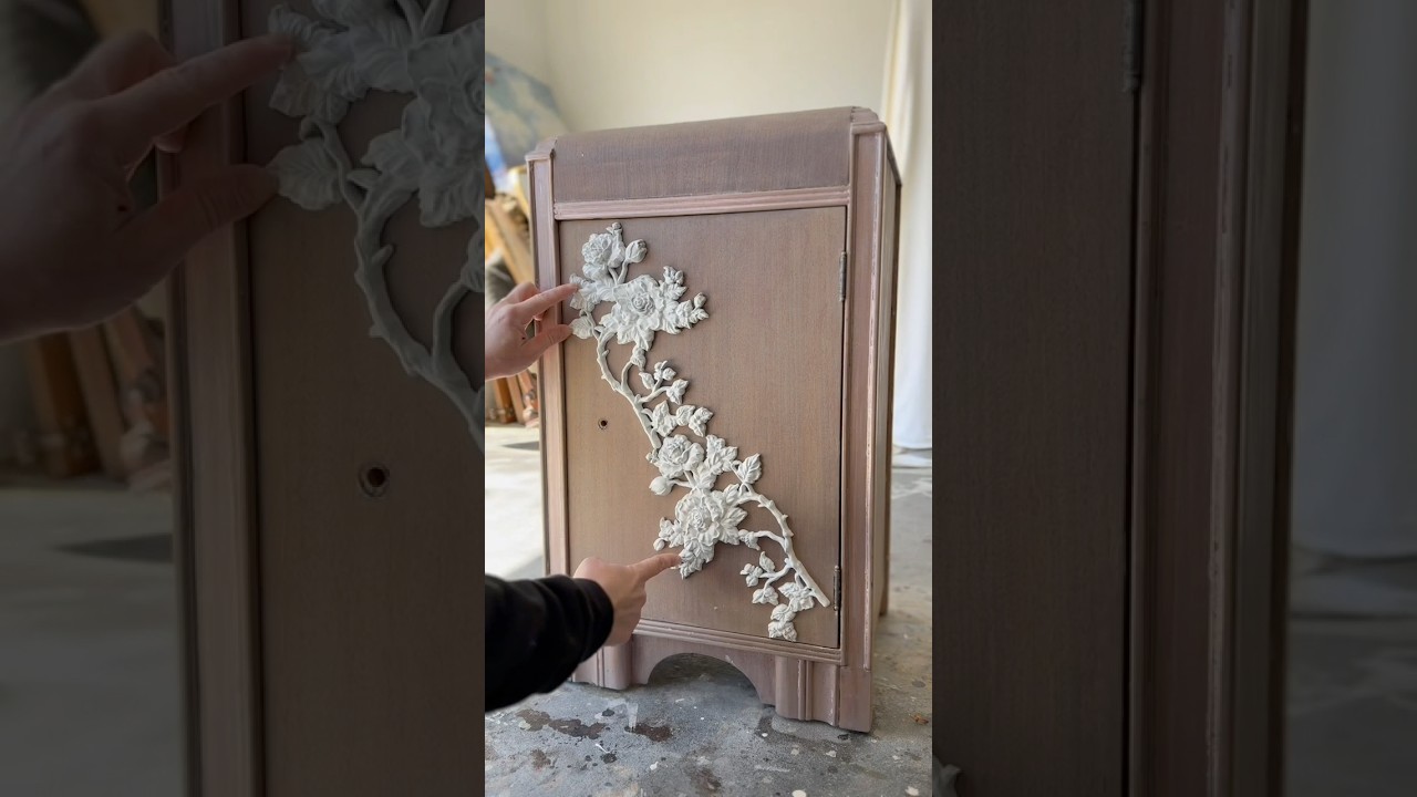 Complete Makeover-Fresh & Stylish With Beautiful Details Using Furniture Appliqués By Redesign!
