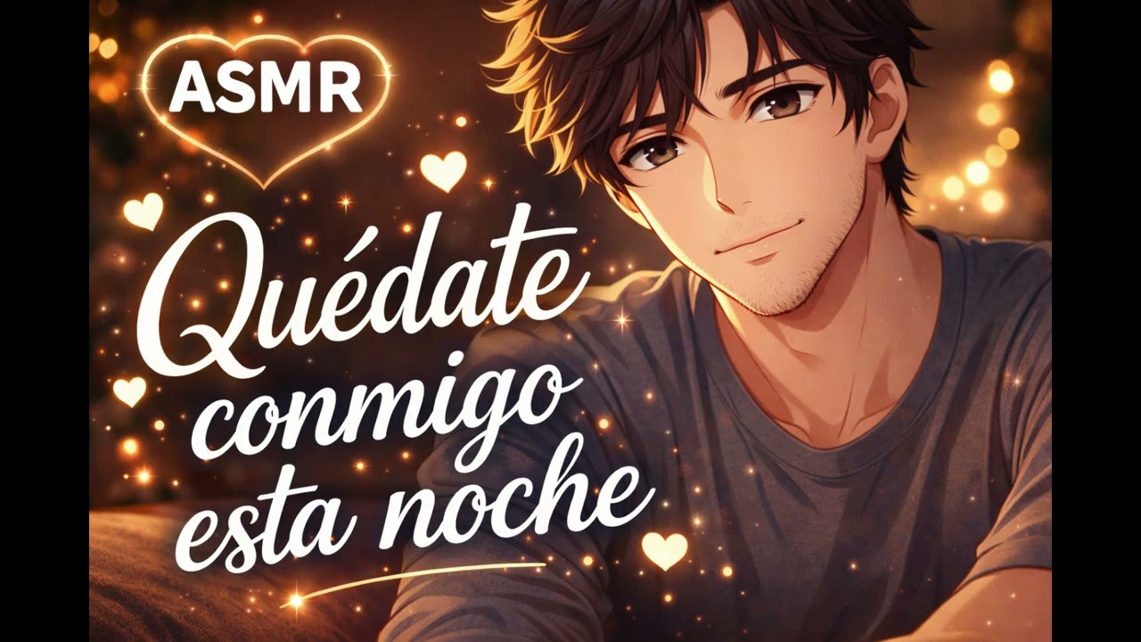 ASMR Para Dormir | Quédate conmigo, estás a salvo aquí (Rol cercano)