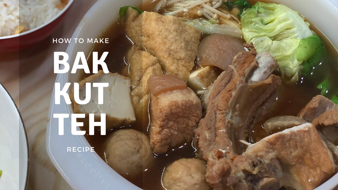How to Cook Bah Kut Teh at Home | Kelly's Private Kitchen