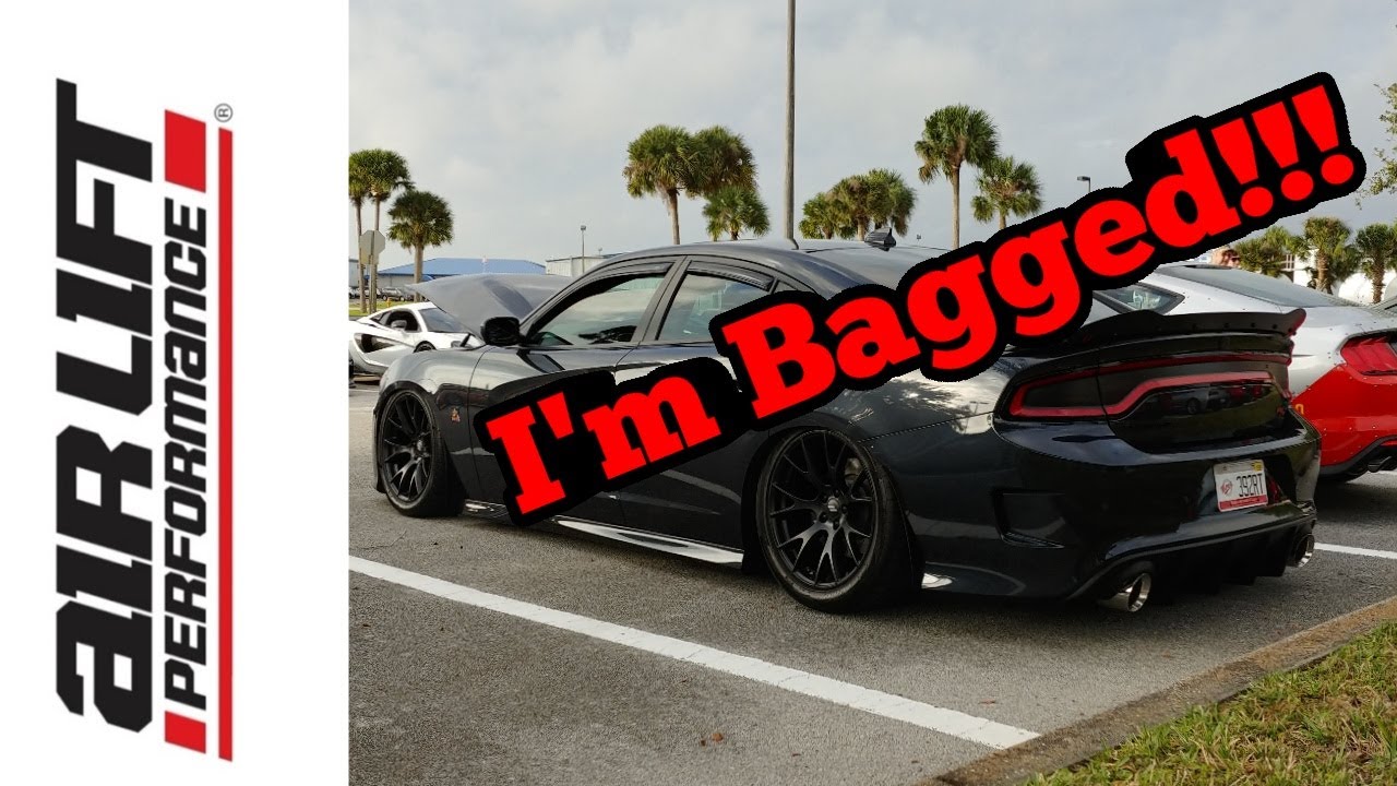 I installed Airlift 3P air suspension on my Charger Scat Pack!!!!