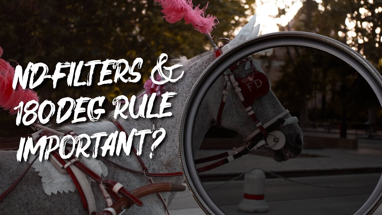 Everything About ND FILTERS and the 180 DEGREE SHUTTER RULE!