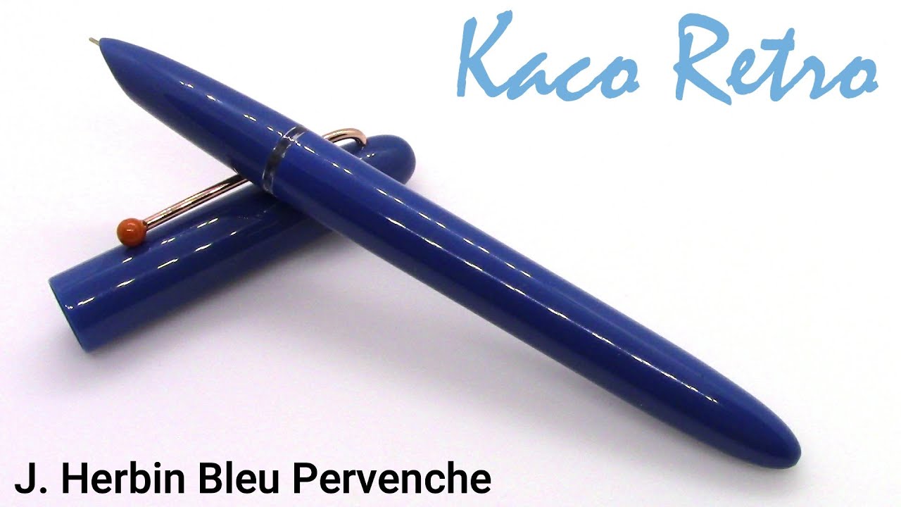 Kaco Retro / J. Herbin Bleu Pervenche / Fountain Pen Review