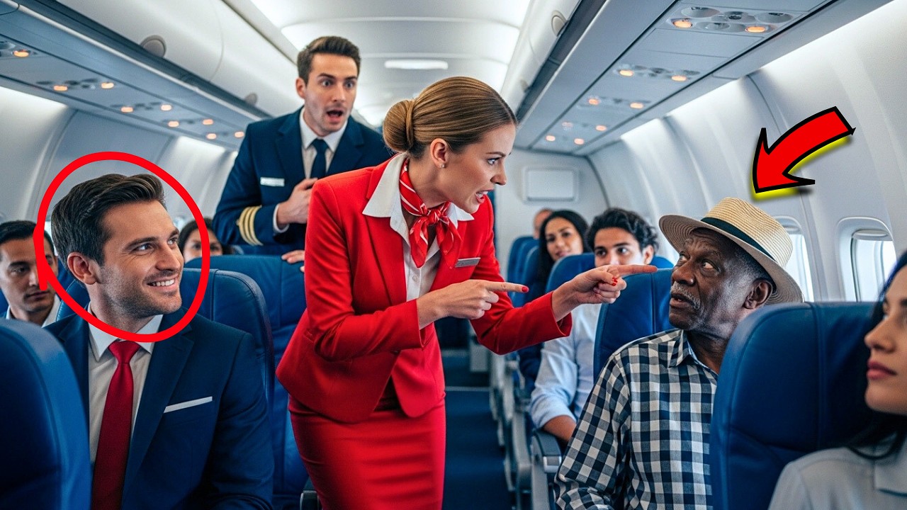 Ils Ont Expulse Un Fermier Modeste De Premiere Classe... Jusqu'a Ce Qu'il Montre Son Jet Prive Luxe!