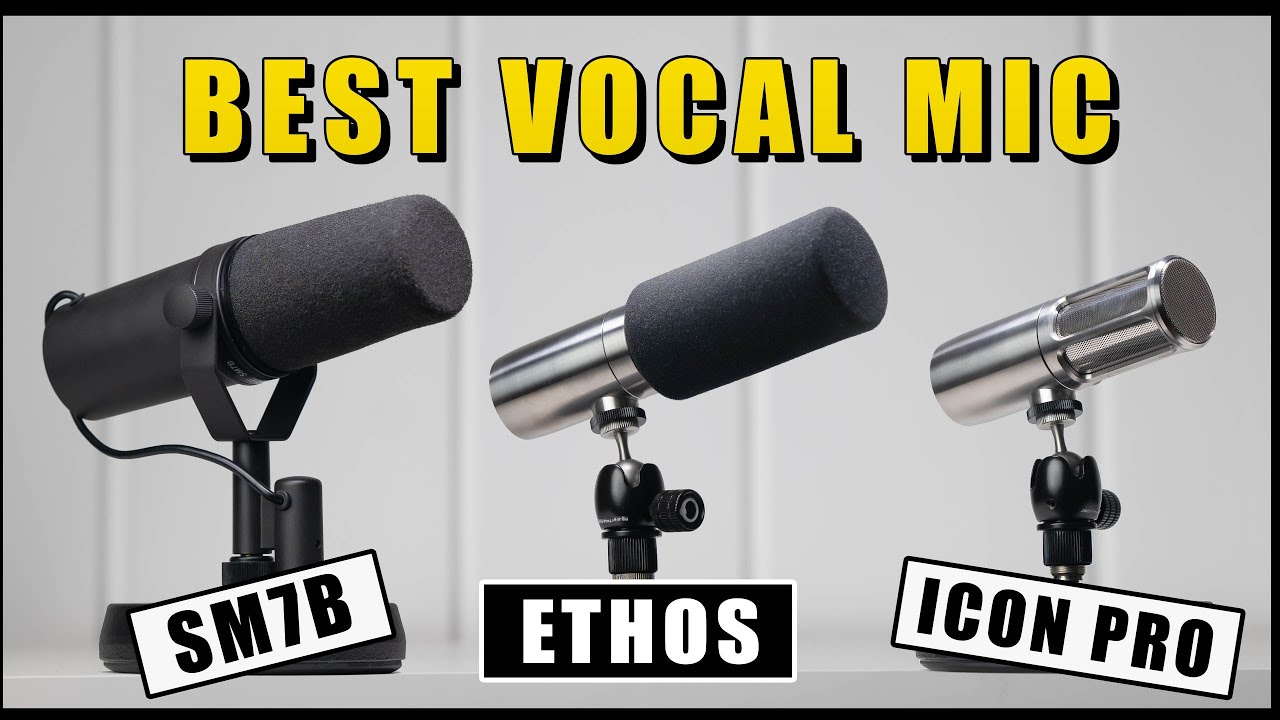 Shure SM7B | VS | Earthworks Ethos и Icon PRO